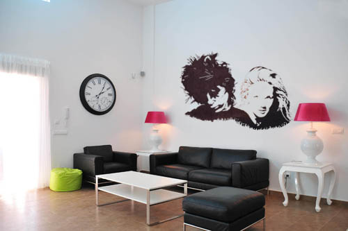 Woonkamer kleuren voorbeelden: woonkamer verlichting voorbeelden ... Interieur woonkamer schouw